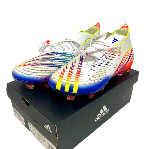 Vist Large View of Product Image Which is Used Adidas PREDATOR EDGE.1 FIRM GROUND Soccer Cleats Men's 6 (Wmn 7) New Condition