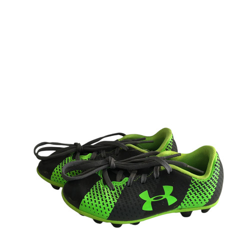 Vist Large View of Product Image Which is Used Under Armour Soccer Cleats Black Youth 11.0