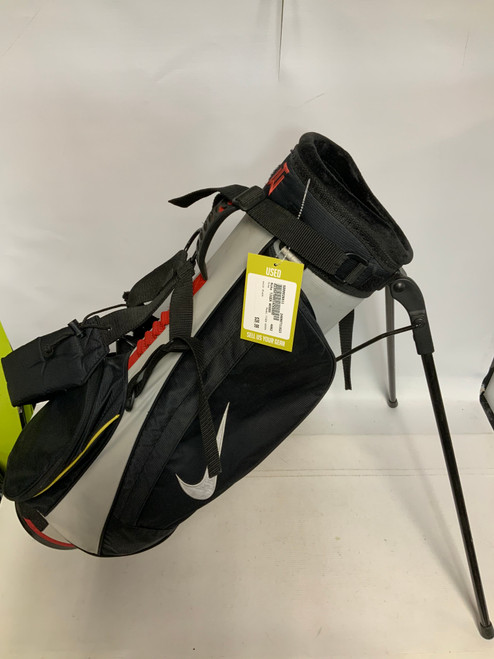 Used Nike TIGER WOODS Jr Stand Bag Black 11823-S000026811
