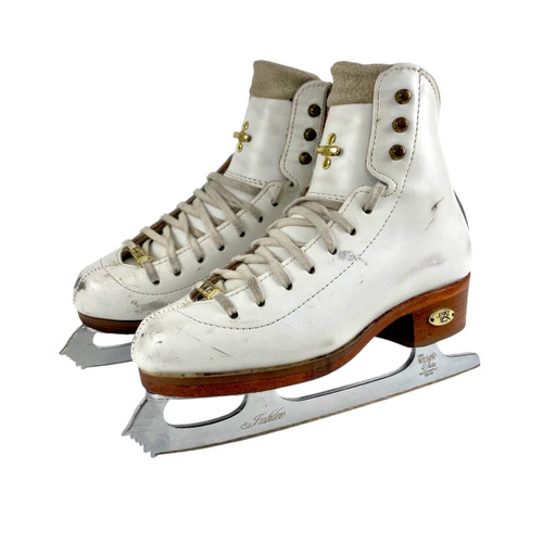 Vist Large View of Product Image Which is Used Riedell LS Girls Figure Skate Youth 13.5 Narrow