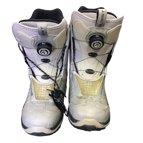 Used Northwave BOA Womens Snowboard Boots Grey Senior 9 10292-S000303507