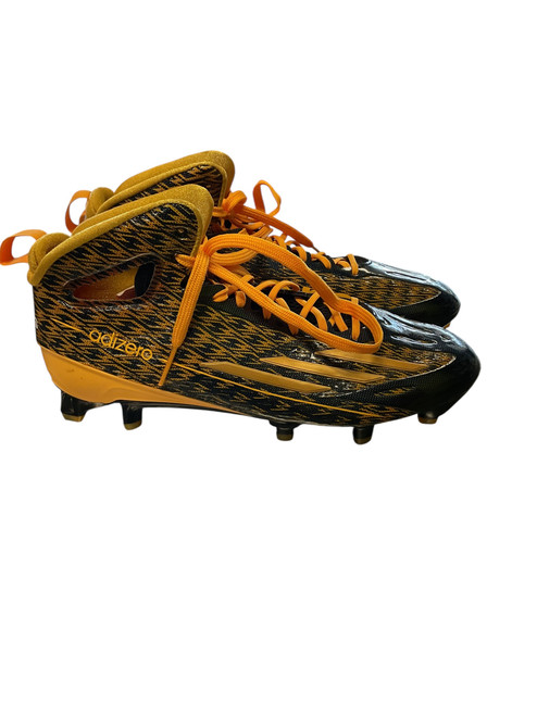 Vist Large View of Product Image Which is Adidas LAX Cleats Mens Orange Senior 8