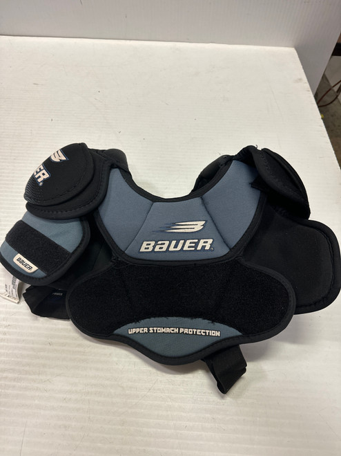 Vist Large View of Product Image Which is Used Bauer 1000 Junior Shoulder Pads MD