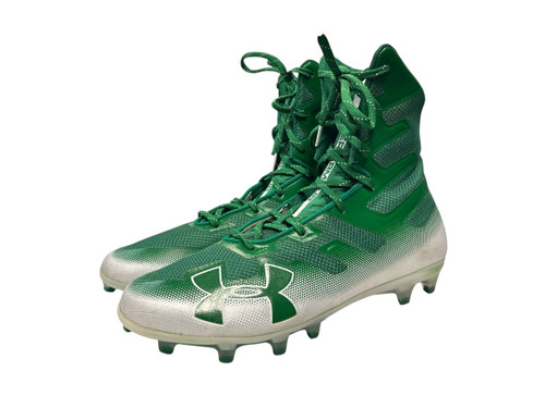 Vist Large View of Product Image Which is Used Under Armour Highlight FB Cleats Senior 12