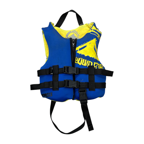 Vist Large View of Product Image Which is Used Liquid Force Child PFD Royal Blue Child 30-50