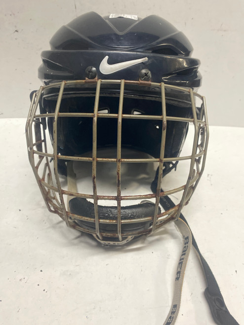 Vist Large View of Product Image Which is Used Nike Helmet Cage Combo Black MD
