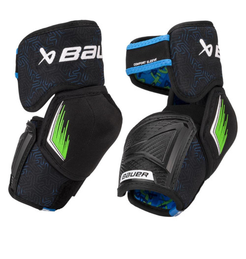 Vist Large View of Product Image Which is New Bauer BAUER X ELBOW PAD Junior Elbow Pads
