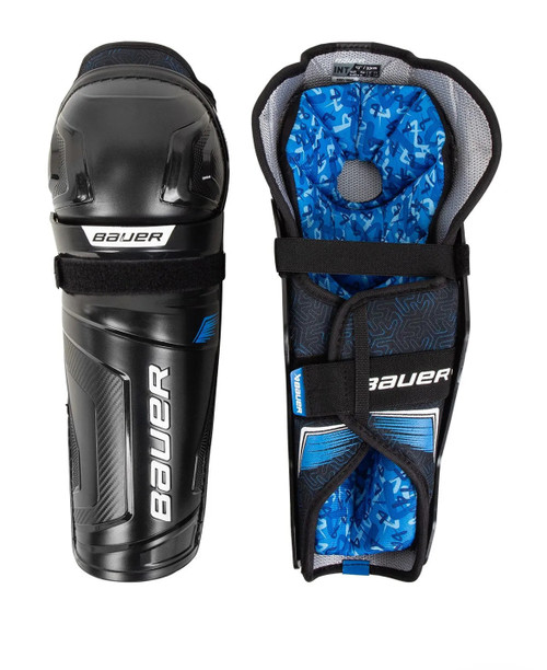 Vist Large View of Product Image Which is New Bauer BAUER X SHIN GUARD Intermediate Shin Guards