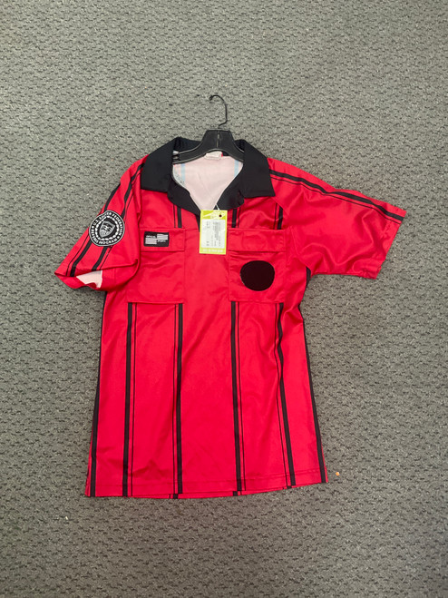 Vist Large View of Product Image Which is Used REF SHIRT Soccer Top Adt Red XS