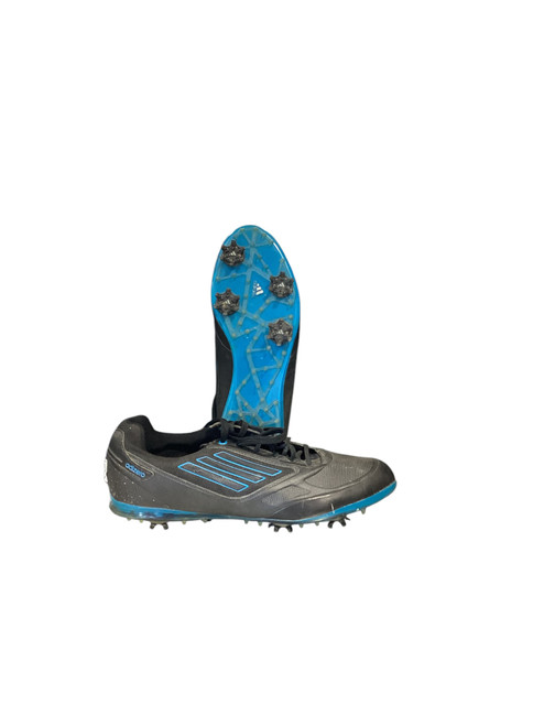 Vist Large View of Product Image Which is Used Adidas Mens Golf Shoes Black Senior 9