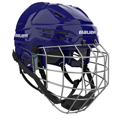 Vist Large View of Product Image Which is New BAUER REAKT55 COMBO MD NAVY