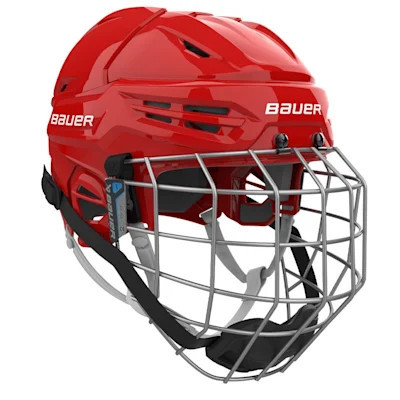 Vist Large View of Product Image Which is New BAUER REAKT55 COMBO LG RED