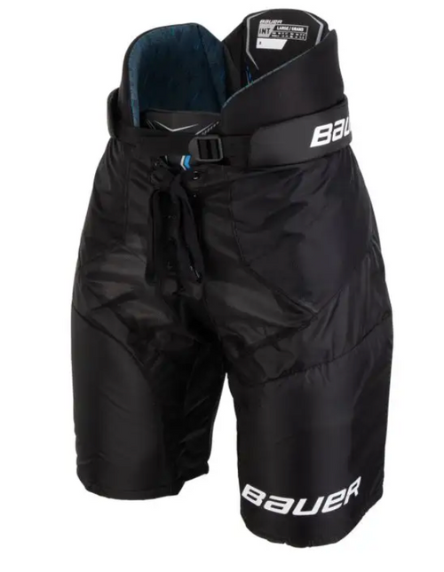 Vist Large View of Product Image Which is New Bauer BAUER X Junior Pant Black MD