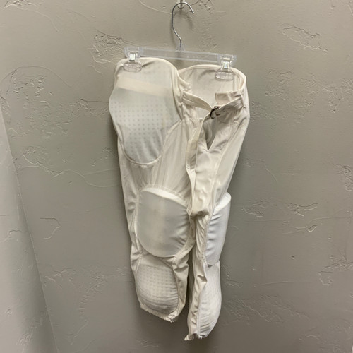 Vist Large View of Product Image Which is Used Alleson Adult FB Integrated Pants White SM