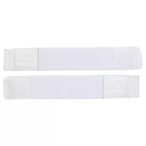 Vist Large View of Product Image Which is Bauer Vapor Knee and Calf Strap White #1061743