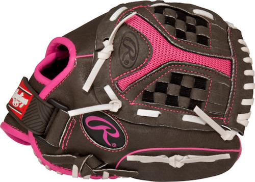New Rawlings SURE CATCH RH Throw Fastpitch Gloves 11813-SURE-CATCH