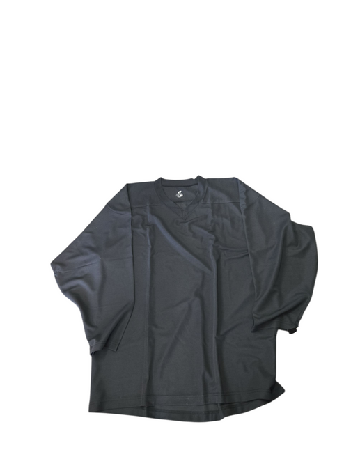 Vist Large View of Product Image Which is New Hockey Jersey Yth Blk Md 11617-CHPHJ2YBM