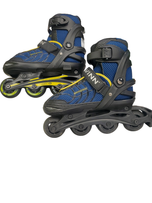 Used Roller Hockey Skates Navy Blue Adjustable 11863-S000017155