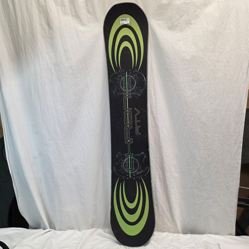 Vist Large View of Product Image Which is Used Never Summer CHRONIC ATV Mens Snowboard Only Black 148 cm