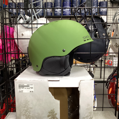 Vist Large View of Product Image Which is Used Smith Snowsport Helmet Adult Green MD
