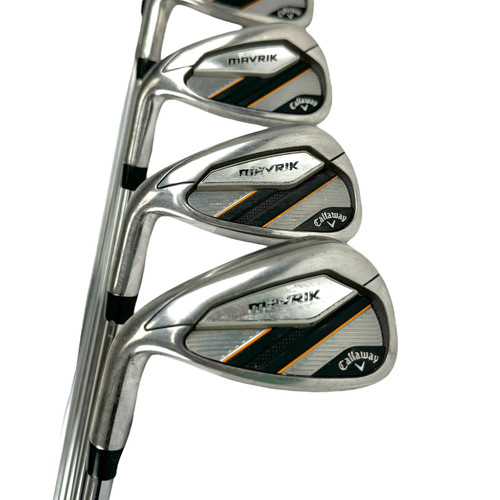 Used Callaway MAVRIK Men's LH Iron Set 4I-PW (No 6 Iron) Regular Flex Steel Shaft 11506-S000266889