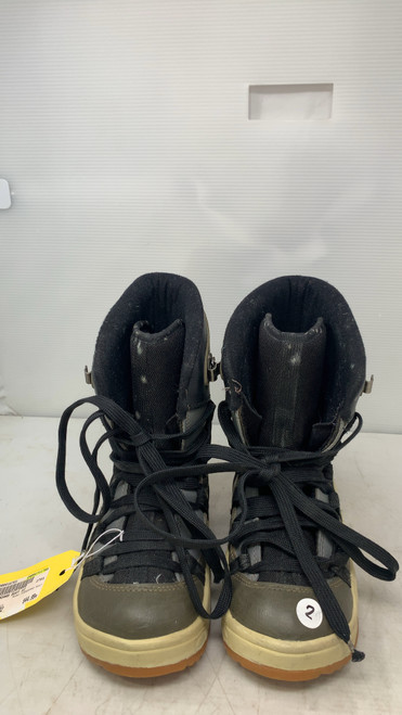 Vist Large View of Product Image Which is Used SNOWBOARD BOOT Boys Snowboard Boots Black Junior 02