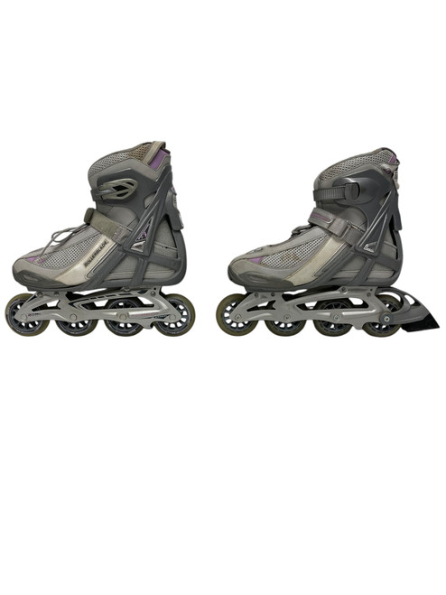 Used Rollerblade BIO DYNAMIC Senior Rec Fitness Skates Pink Senior 10 11680-S000400869
