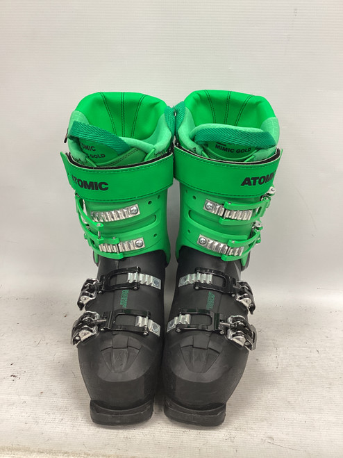 Vist Large View of Product Image Which is Used Atomic HAWX 110S PRIME Mens DH Ski Boot Green 250 MP - M07 - W08