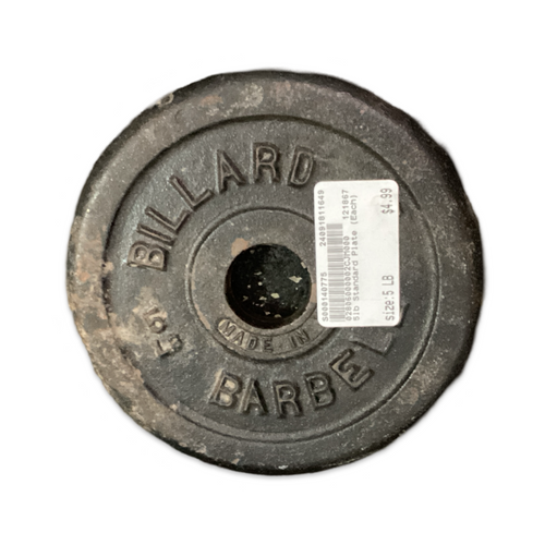 Vist Large View of Product Image Which is Used Standard Plate (Each) 5 lb