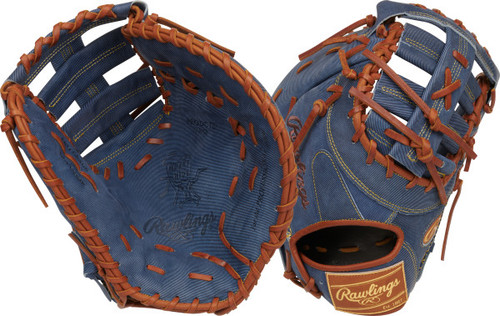 Rawlings Heart of the Hide Pro Label Denim Edition 13"First Base Mitt RHT #PRODCTDLHT