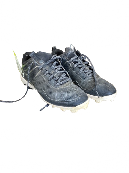 Vist Large View of Product Image Which is Used Under Armour CLEATS BB/SB Cleats Black Youth 07.0
