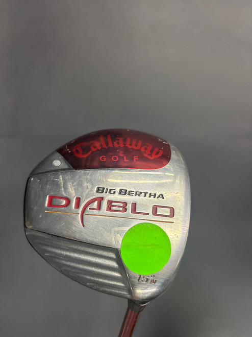 Vist Large View of Product Image Which is Used Callaway DIABLO EDGE Mens Fairway Wood RH 3 Wood