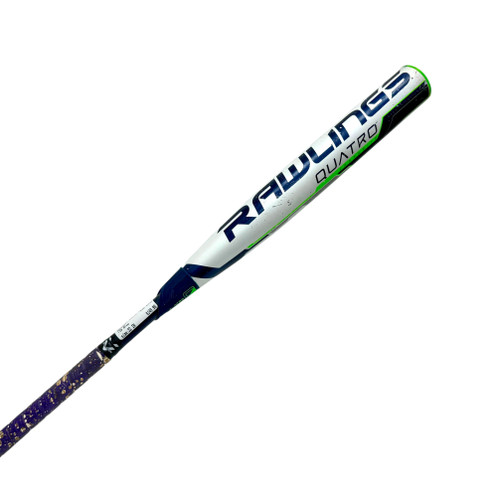 Used Rawlings QUATRO COMPOSITE Fastpitch Bat 32" -10 Drop 11506-S000267176