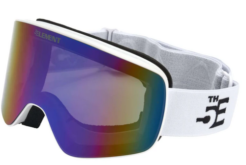 Vist Large View of Product Image Which is New Reakt Flat Ski Goggles B/G