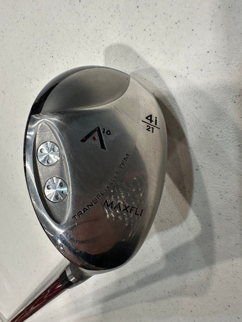 Vist Large View of Product Image Which is Used Maxfli A10 4I 21 DEG Mens Hybrid Club RH 4 Hybrid