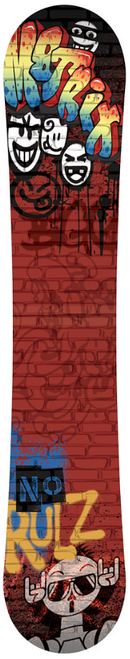 New NO RULZ Snowboard 120cm 11821-ERKNORULZ120