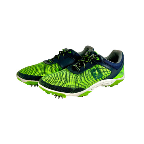 Vist Large View of Product Image Which is Used Foot Joy Golf Shoes Green Junior 6M