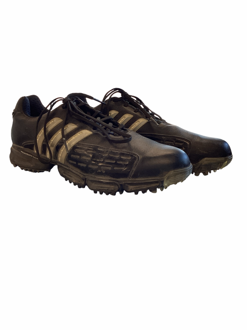 Vist Large View of Product Image Which is Adidas Mens Golf Shoes Black Senior 7.5