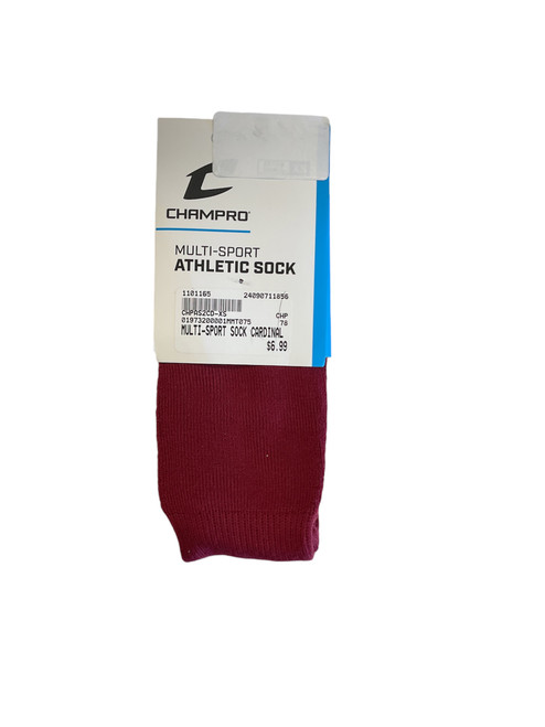 Vist Large View of Product Image Which is New MULTI-SPORT SOCK CARDINAL