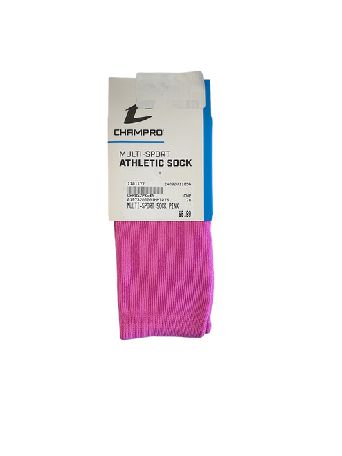 Vist Large View of Product Image Which is New MULTI-SPORT SOCK PINK
