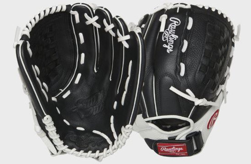 New Rawlings SHUT OUT SERIES RH Throw Fastpitch Gloves None 12" 11856-RAWRSO120BWR