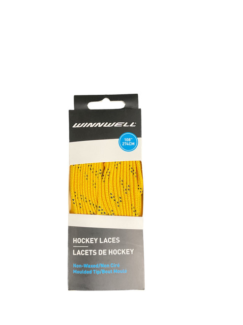 Vist Large View of Product Image Which is New HKY LACES NO WAX YL/BK108"