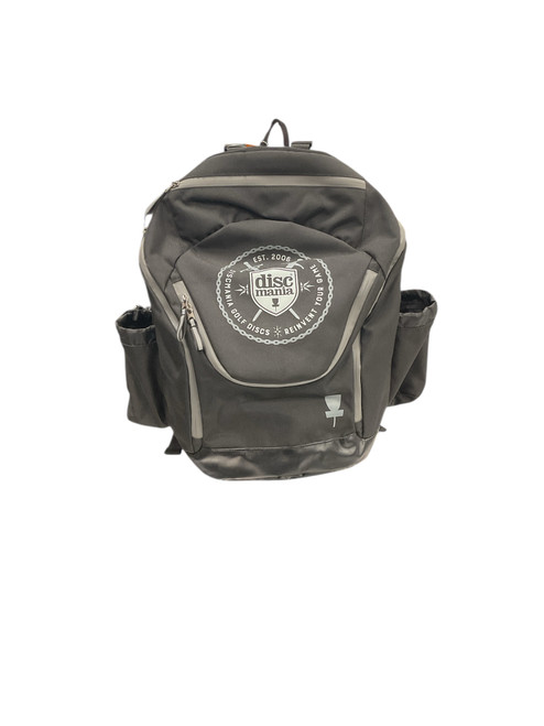Vist Large View of Product Image Which is Used Discmania Disc Golf Backpack Black