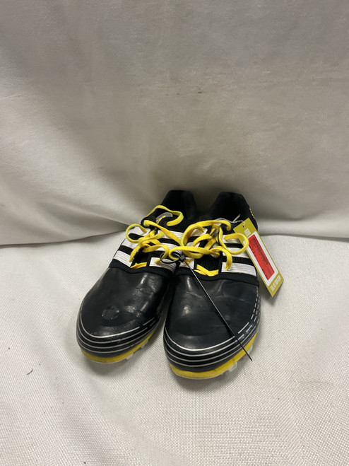 Vist Large View of Product Image Which is Used Adidas Track & Field Cleats Adult Black Senior 9.5