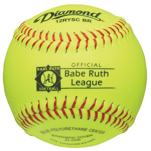 Vist Large View of Product Image Which is New BABE RUTH SOFTBALLS 12"