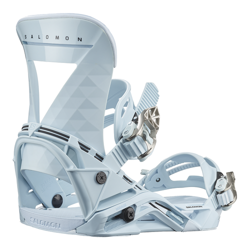 New Salomon Mirage 2025 Snowboard Bindings Blue- MD 11709-SALL47647300MD