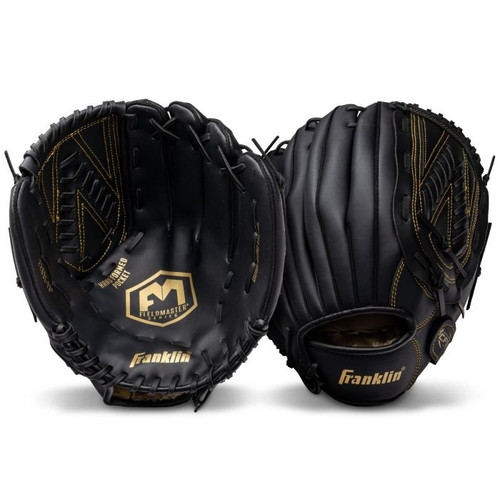 Vist Large View of Product Image Which is New FRANKLIN FIELDMASTER GLOVE-13" BLACK/GOLD
