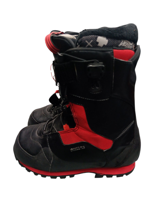 Vist Large View of Product Image Which is Used DEELUXE SPARK Mens Snowboard Boots Red Senior 8.5