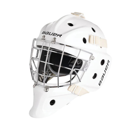 Vist Large View of Product Image Which is New BAUER 930 GOAL MASK-SENIOR S/M WHITE