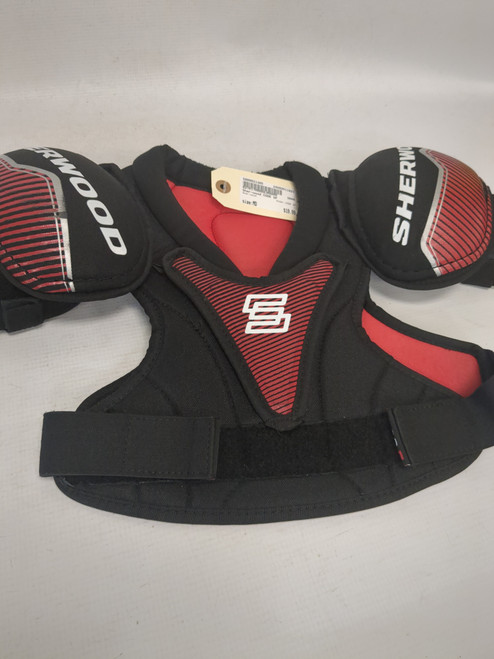 Vist Large View of Product Image Which is Used Sher-wood CODE SP Youth Shoulder Pads MD